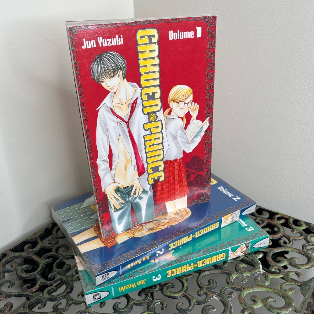 DEL REY Gauken Prince by Jun Yuzuki Volumes 1 2 & 3 Manga BRAND NEW